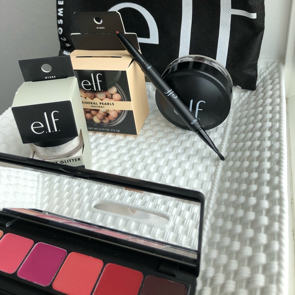 E.L.F. 6pc Eyes, Lip, Face bundle NEW